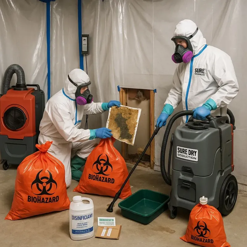 Contaminated Water Handling Protocols process in Rosita South, TX