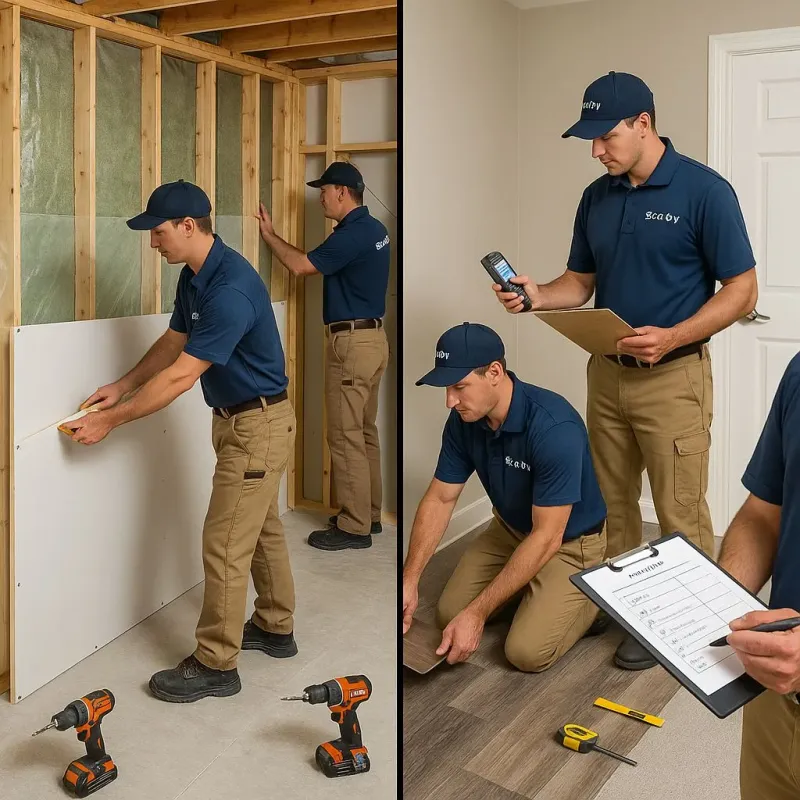Repairs and Reconstruction process in Rosita South, TX