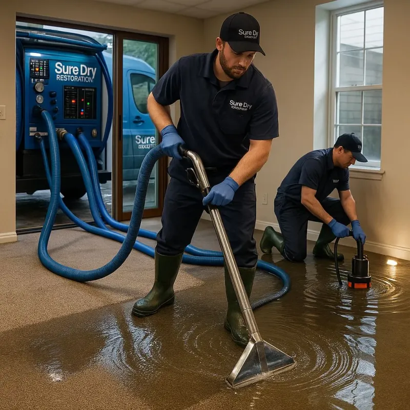 Water Extraction and Removal process in Rosita South, TX